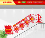 廉政楼梯文化墙