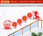 廉政楼梯文化墙