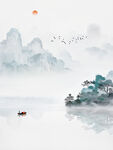 中式水墨画