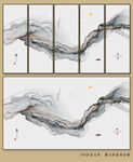 现代抽象水墨画
