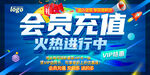 会员充值活动海报