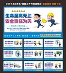 安全生产展板 