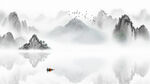 水墨意境画手绘风景画
