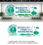 清廉医院文化墙