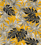 线条叶子 热带叶子