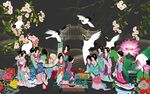 新中式背景墙 