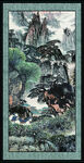 风景竖幅