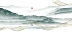 中式山水装饰画