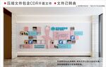现代校园舞蹈文化墙