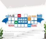 企业团队风采照片墙