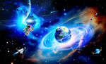 太空宇宙星空图