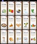 食堂餐厅文化标语墙