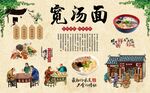 宽汤面 