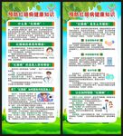 预防红眼病知识展架