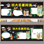 四大名著黑板报