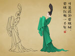 古风美女插画
