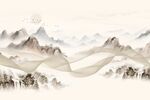 新中式山水画