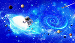 蓝色星空