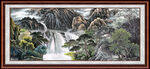 国画山水画