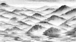 圆点铝单板山水冲孔镂空