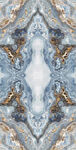蓝色欧式拼花大理石石纹