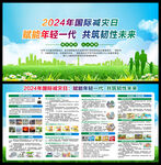2024年国际减灾日海报