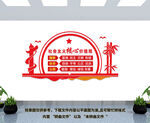 社会主义核心价值观文化墙