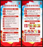 消防安全常识展架