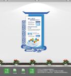 新中式企业历史历程文化墙