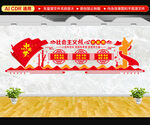 社会主义核心价值观文化墙