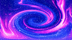 蓝紫色旋涡星空吊顶