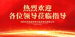 热烈欢迎各级领导莅临指导展板图