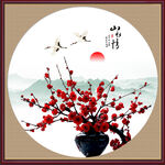 梅花国画梅花