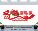 石榴籽精神文化墙