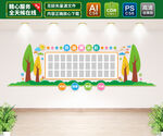 校园作品展示栏
