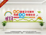 文明城市文化墙