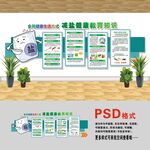 减盐文化墙