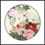 国画牡丹