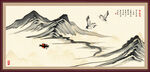禅意水墨山水