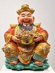 天功福神泥塑