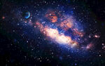 宇宙星空天花软膜背景