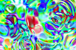 高清彩色流体画