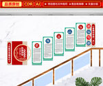 民族团结楼梯文化墙