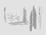 精神堡垒造型3d模型