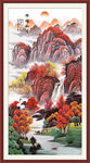 玄关山水画