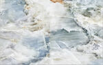 高清蓝色冰纹大理石