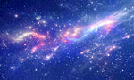 紫色宇宙星空背景图素材