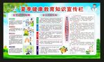 夏季健康教育宣传栏