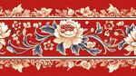 传统牡丹纹