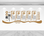 企业发展历程文化墙